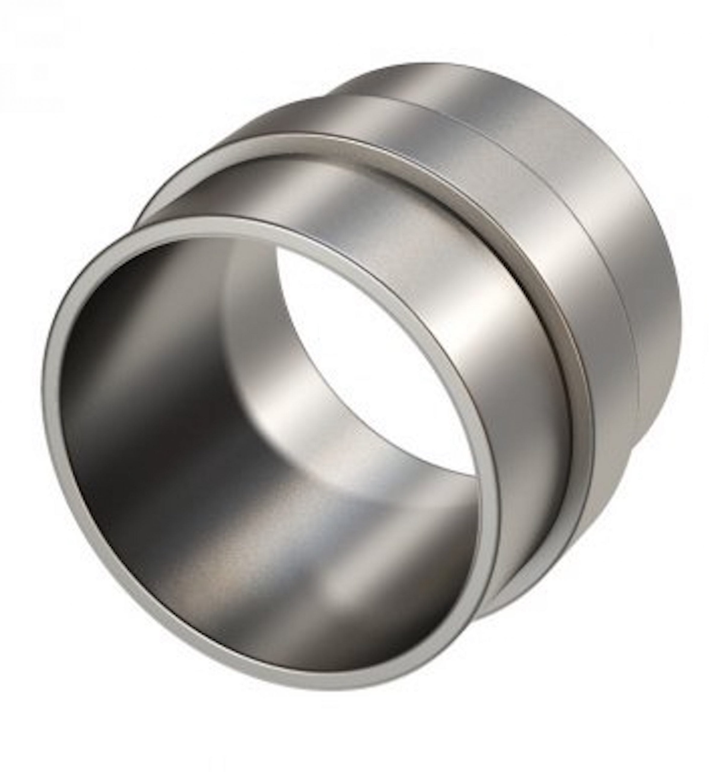 Silver Anodized Handrail Aluminum Connector Handrail 1.97″ Diameter
