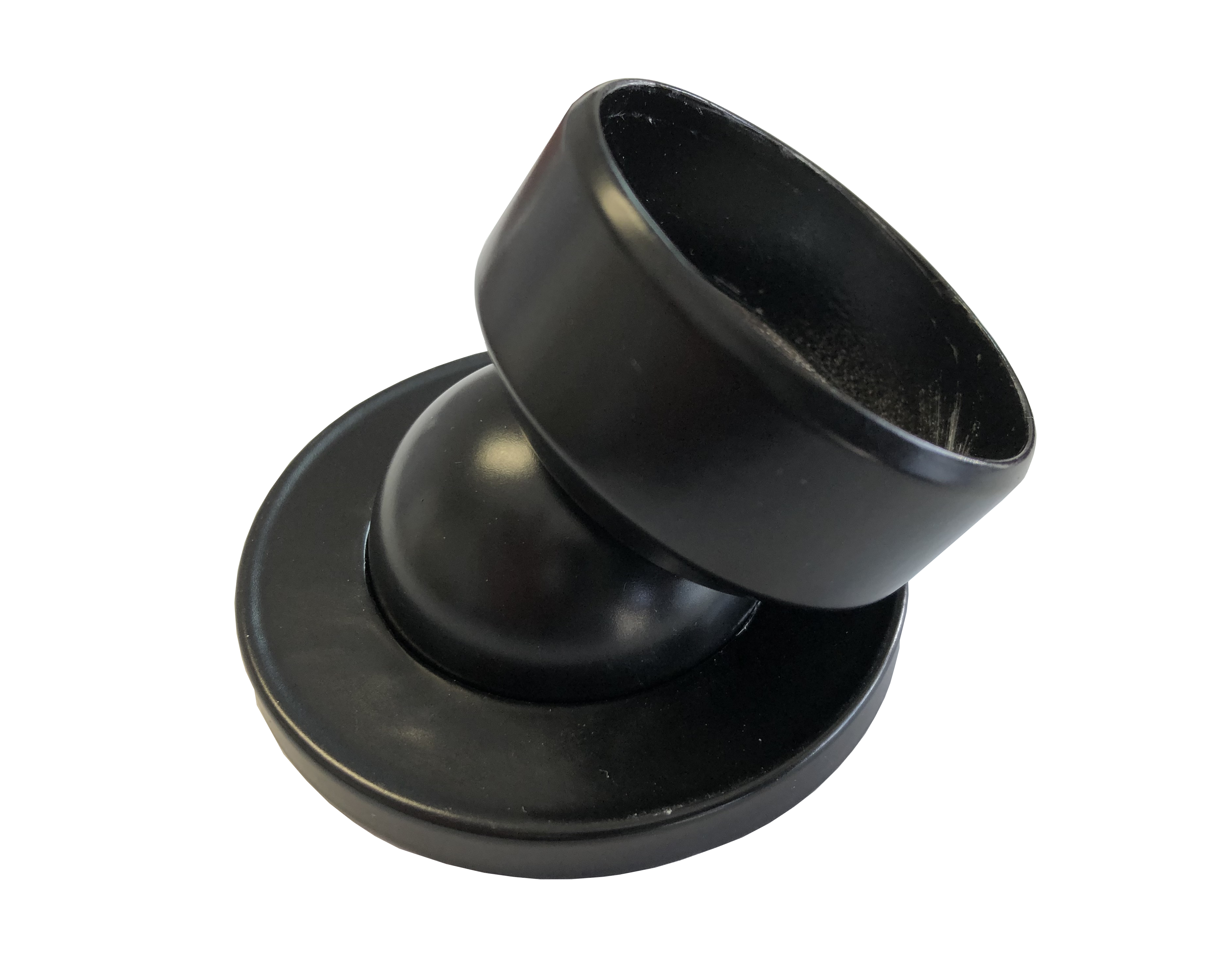 Black Handrail Aluminum Wall Adjustable Handrail 1.97″ Diameter