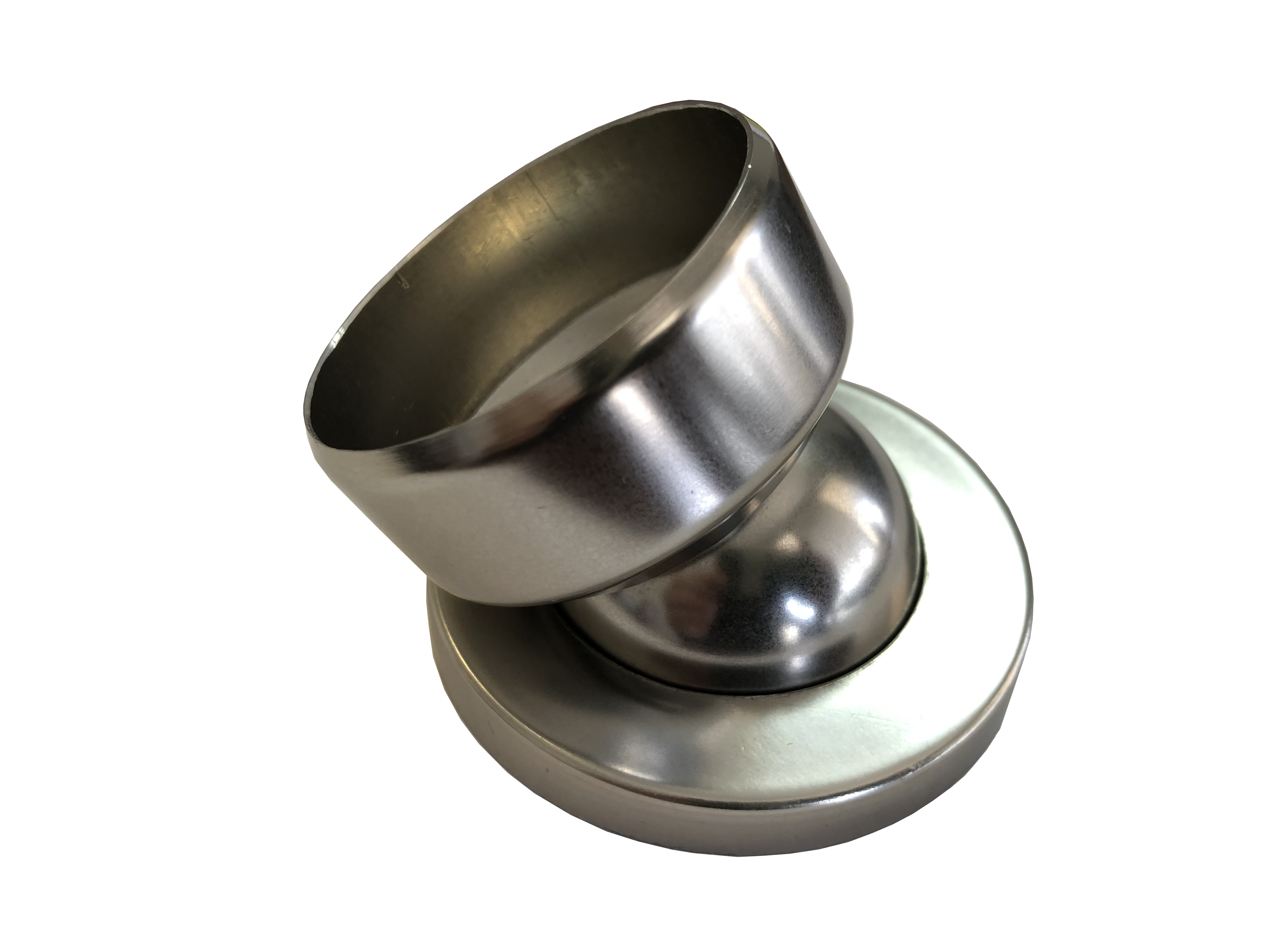 Silver Anodized Handrail Aluminum Wall Adjustable Handrail 1.97″ Diameter