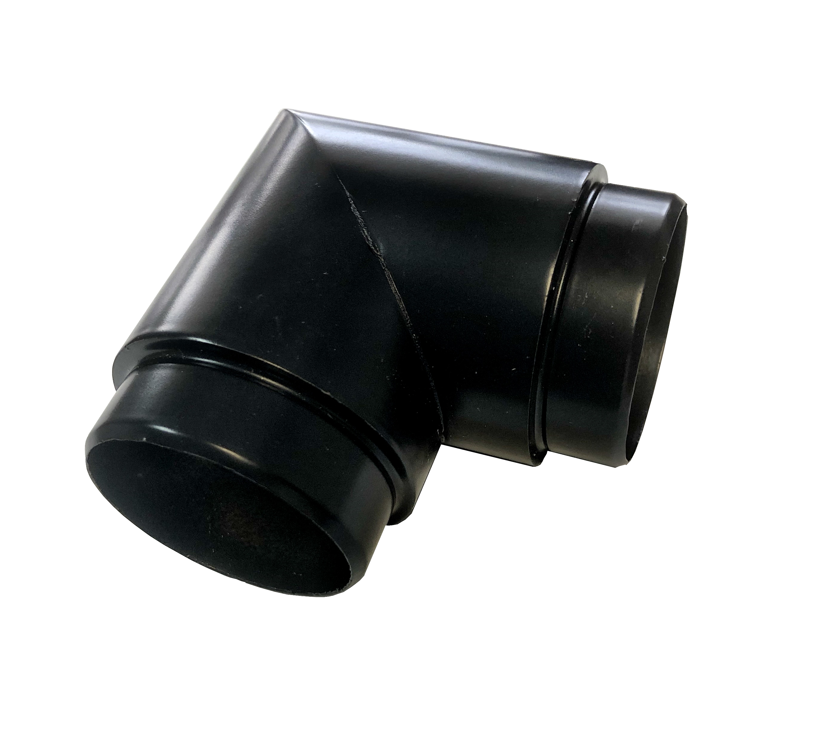 Black Handrail Aluminum Angle 90° Handrail 1.6″ Diameter
