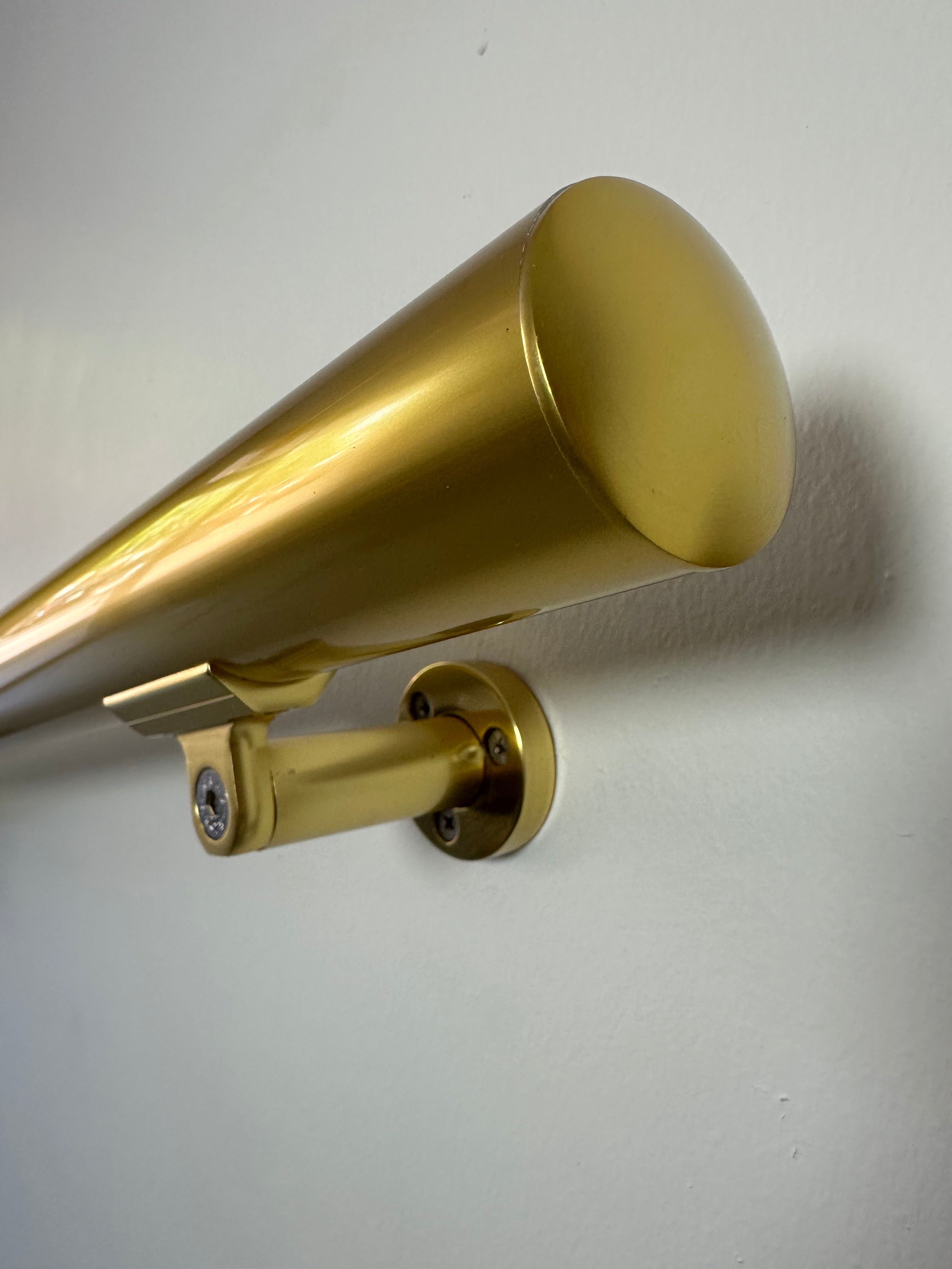 Gold Anodized Aluminum Handrail Kit 1.97″ Diameter