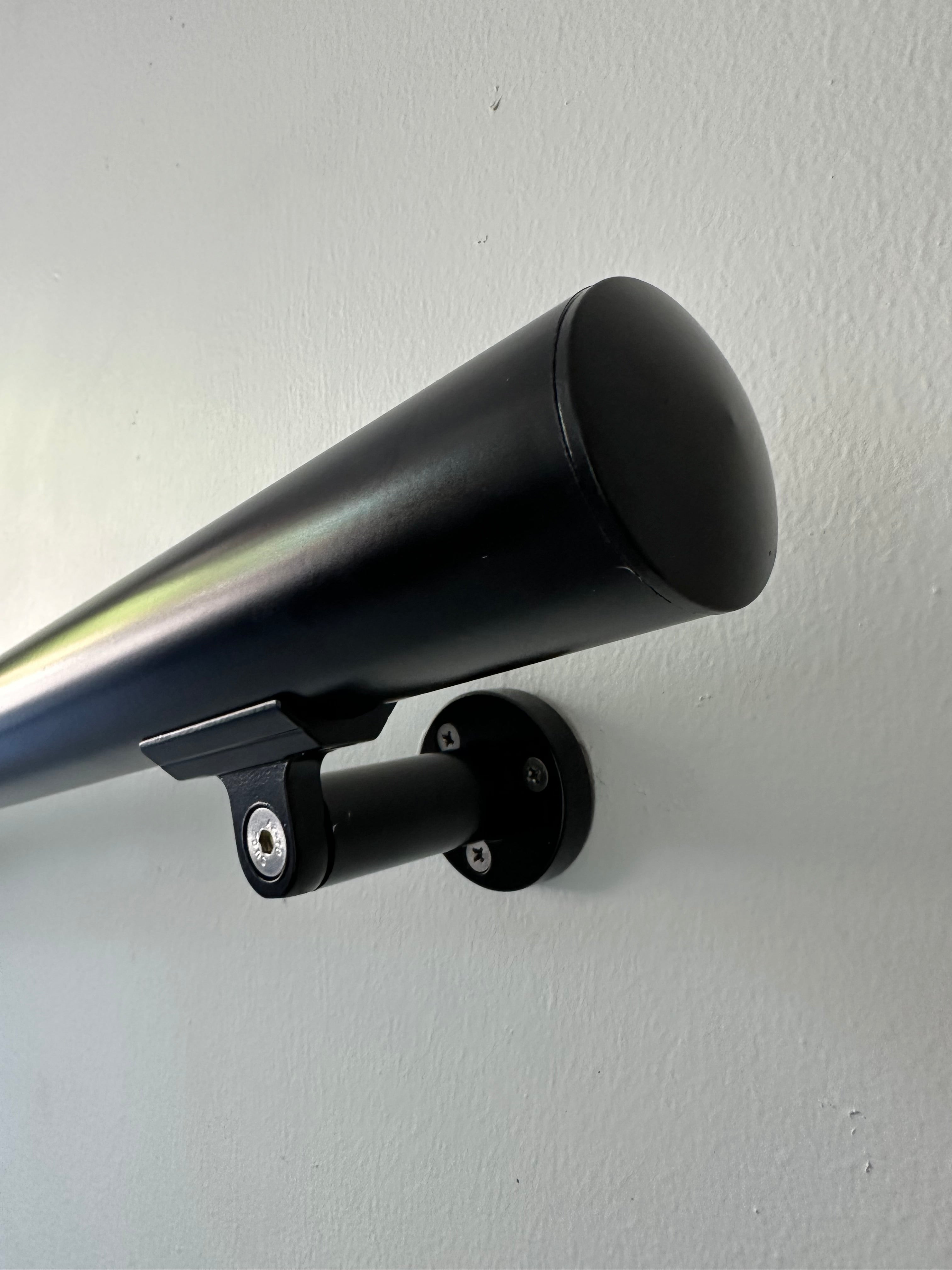 Black Handrail Aluminum Kit 1.97″Diameter