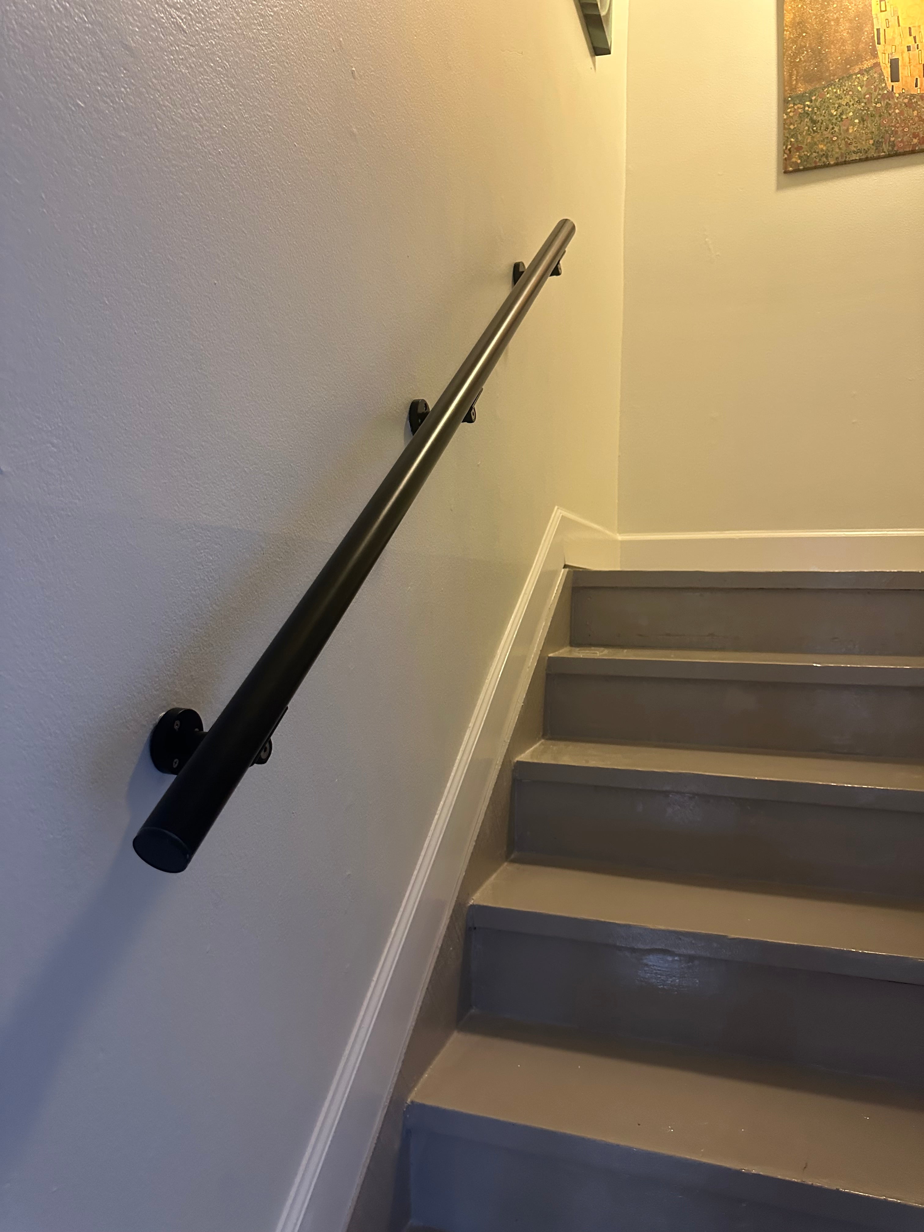 Black Handrail Aluminum Kit 1.97″Diameter