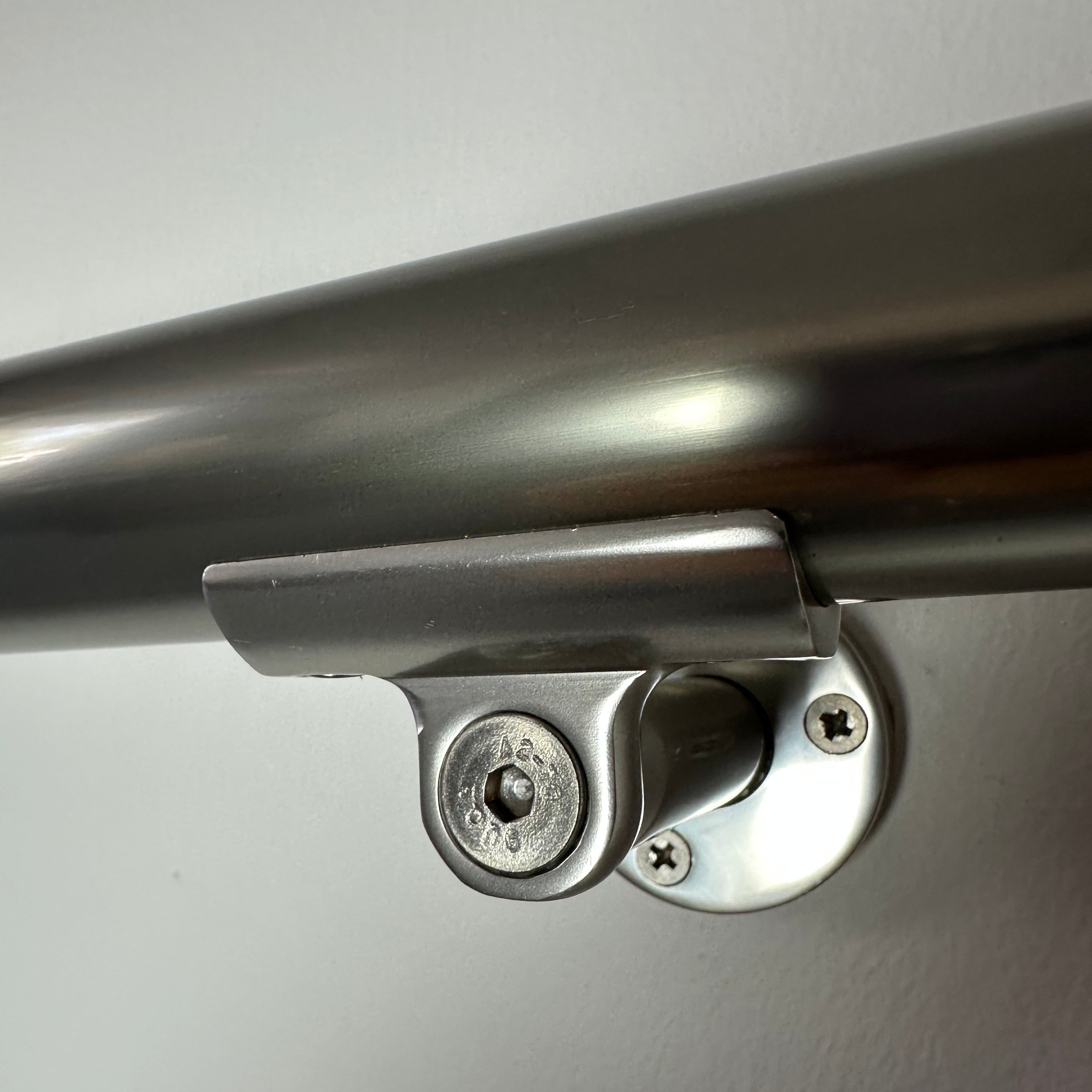 Silver Anodized Aluminum Handrail Kit 1.97″ Diameter