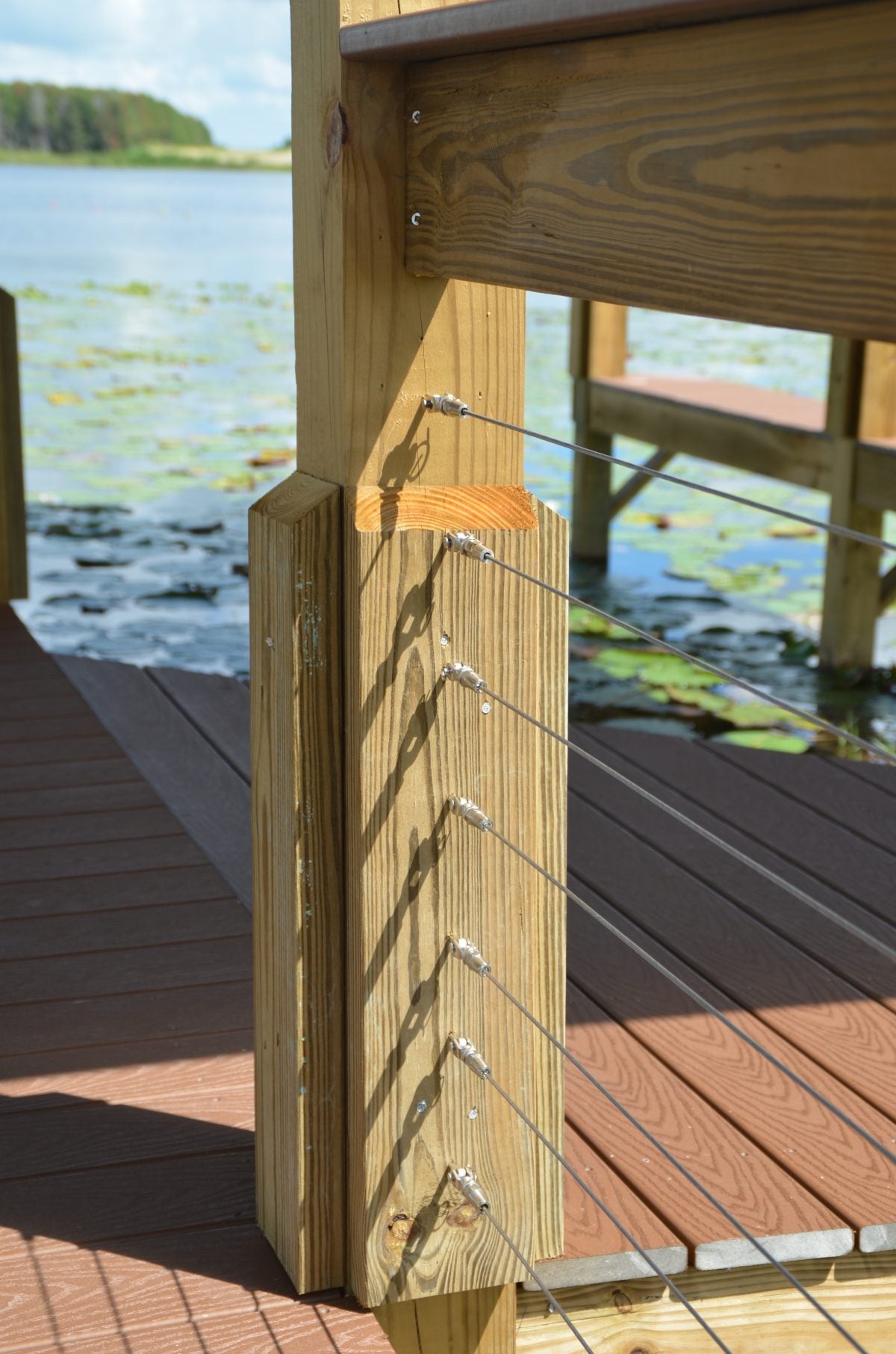 1/8 Cable Railing Wood Kit
