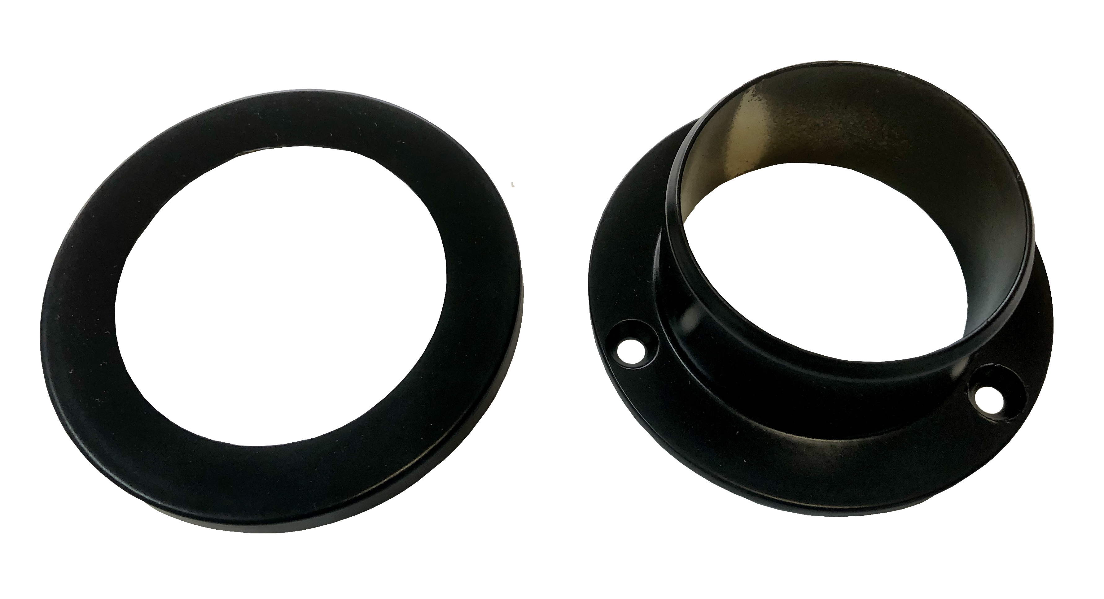 Black Handrail Aluminum Wall Cover Handrail 1.6″ Diameter